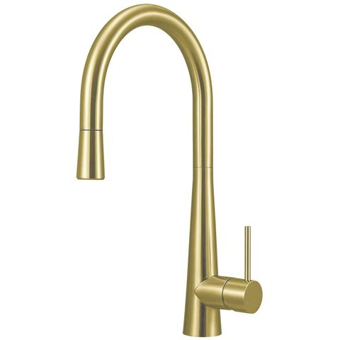 Pull Out Kitchen Mixer 420 Brushed Gold