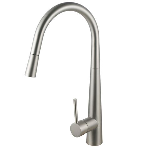 Pull Out Kitchen Mixer 420 Brushed Nickel