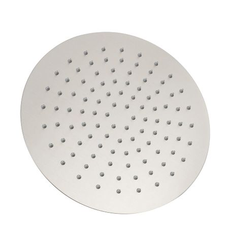 Pavia 250mm Brushed Nickel Shower Head Stainless Steel Round