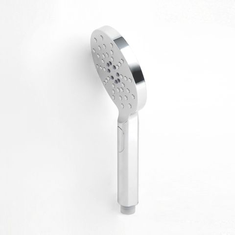 Pavia Chrome Handheld Shower Piece Round