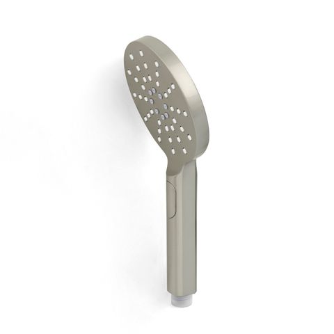 Pavia Brushed Nickel Handheld Shower Piece Round