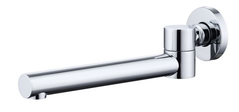 Pavia Chrome Swivel Bath Spout Round