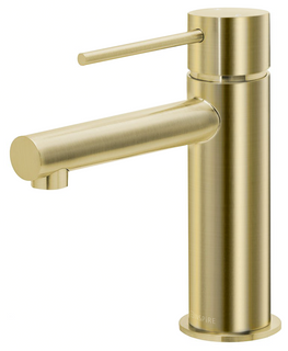 Roul Basin Mixer Brushed Gold