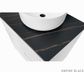 Rock Plate Stone 1200x465x15 Empire Black Above Counter 12 O'Clock Taphole