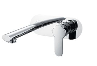 Vogh Wall Basin Mixer Chrome