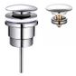 Universal Mushroom 32mm Chrome Pop Up Waste