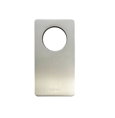 Shower Mixer Plate Brushed Nickel