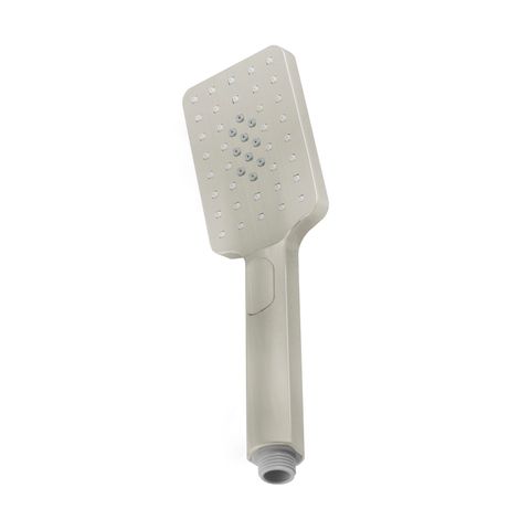 Taran Brushed Nickel Handheld Shower Piece Square