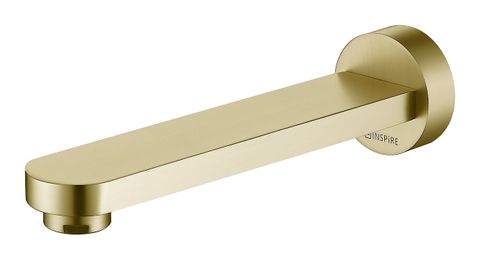 Vetto Brushed Gold Bath Spout