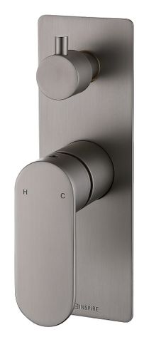 Vetto Diverter Shower Mixer Brushed Nickel