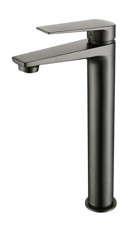 Zevio Tall Basin Mixer Gun Metal