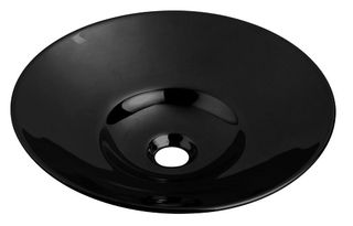 Semi Insert 410x410x110 Matte Black Basin