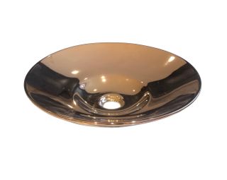 Semi Insert 410x410x110 Metallic Rose Gold Basin