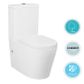 Alzano Rimless Toilet Suite STD Seat with Geberit Cistern