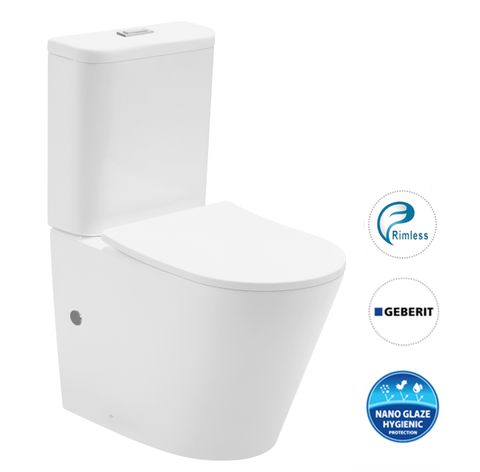 Oasis Rimless Toilet Suite