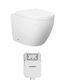 Voghera Wall face Pan Thick seat and Geberit Cistern only (Button Order Separately)