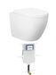 Voghera Toilet Package - WF Pan, Thick seat, Geberit Sigma8 Cistern (Button Sold Separately)