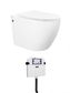 Voghera WF Pan and R&T Cistern Slim Seat only (Button Order Separately)