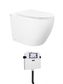 Voghera Toilet Package - WF Pan, R&T Alpha Cistern, Slim Seat (Button Sold Separately)