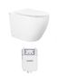 Voghera Toilet Package - WF Pan, Slim seat, Geberit Sigma8 Cistern (Button Sold Separately)