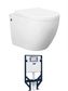 Voghera Wall Hung Pan with R&T Cistern only (Button Order Separately)