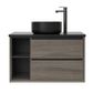 Maximo 750mm Amazon Grey Wall Hung Vanity