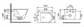 Alzano WH Rimless Pan Thick Seat / Geberit Inwall Cistern (Button Order Separately)