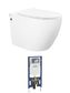 Voghera WH Pan and Geberit Cistern (Button Order Separately)