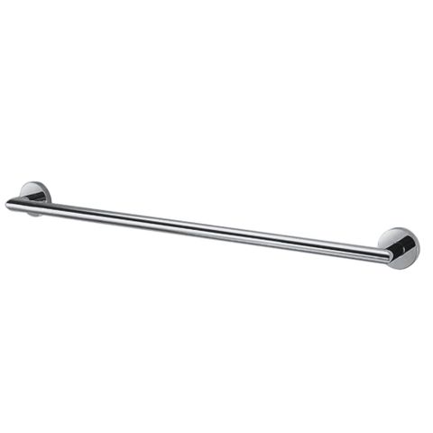 Rondo 600mm Chrome Single Towel Rail