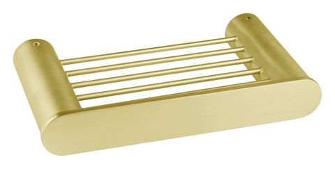 Vetto Brushed Gold Soap Holder