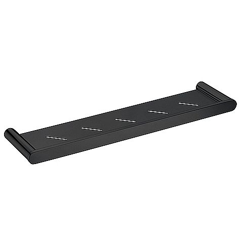 Vetto Matte Black Metal Shelf