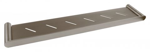 Vetto Brushed Nickel Metal Shelf