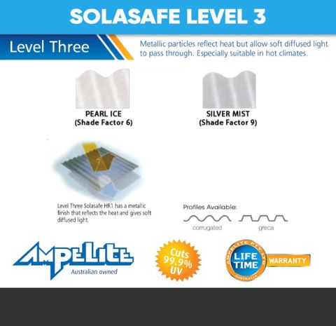 Solasafe Polycarbonate Heat Reflective