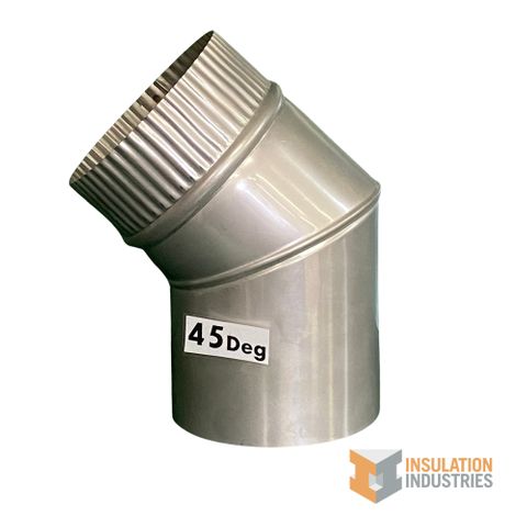 Flue 45 Degree Elbow