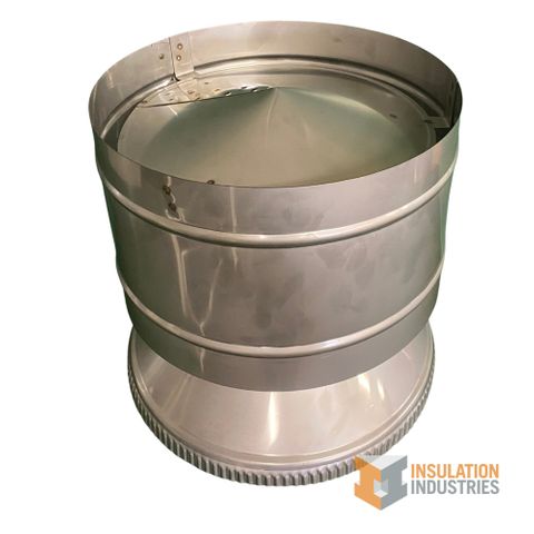 COMBO COWL STAINLESS TO 170MM INNER FLUE