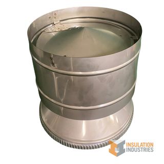 COMBO COWL STAINLESS TO 170MM INNER FLUE