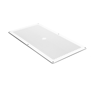 White Polycarbonate Eave Vent - 400 x 200mm