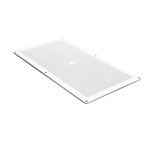 White Polycarbonate Eave Vent - 400 x 200mm