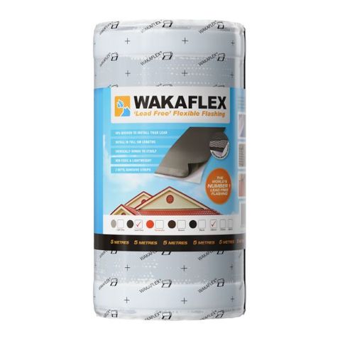 Wakaflex 280mm x 5m Lead Free Flashing - Terracotta