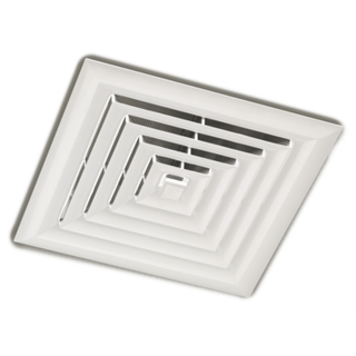 Whirlybirdmate Ceiling Vent - White