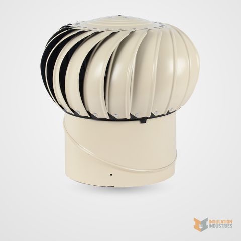 Windmaster Wind-Driven Roof Ventilator - 300mm - Classic Cream