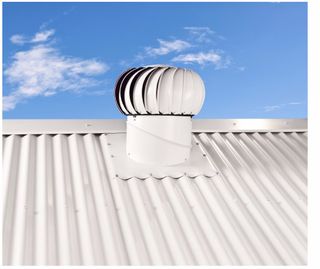 Windmaster Wind-Driven Roof Ventilator - 300mm - Surfmist