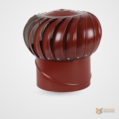 Windmaster Wind-Driven Roof Ventilator - 300mm - Manor Red