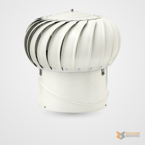Windmaster BAL Wind-Driven Roof Ventilator - 300mm - Dover White