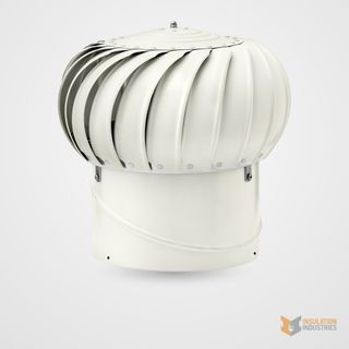 Windmaster BAL Wind-Driven Roof Ventilator - 300mm - Dover White