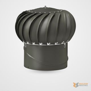 Windmaster BAL Wind-Driven Roof Ventilator - 300mm - Woodland Grey