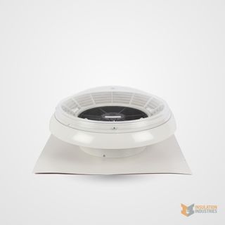 Airomatic Powered Roof Ventilator - 250mm - Surfmist
