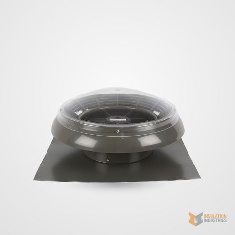 Airomatic Powered Roof Ventilator - 250mm - Woodland Grey