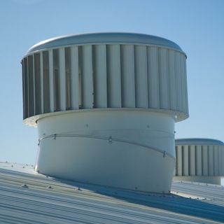 Hurricane Industrial Roof Ventilator - 300mm - Powder Coated Varipitch Base