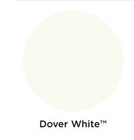 COLORBOND Steel Flat Sheet 2400 mm x 1200 mm - DOVER WHITE